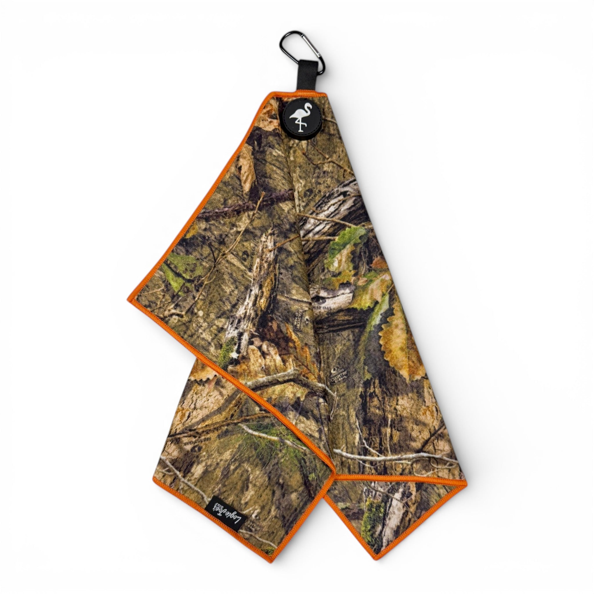 Woodland Camo Golf Towel | Premium Double-Sided Microfiber | Heavy