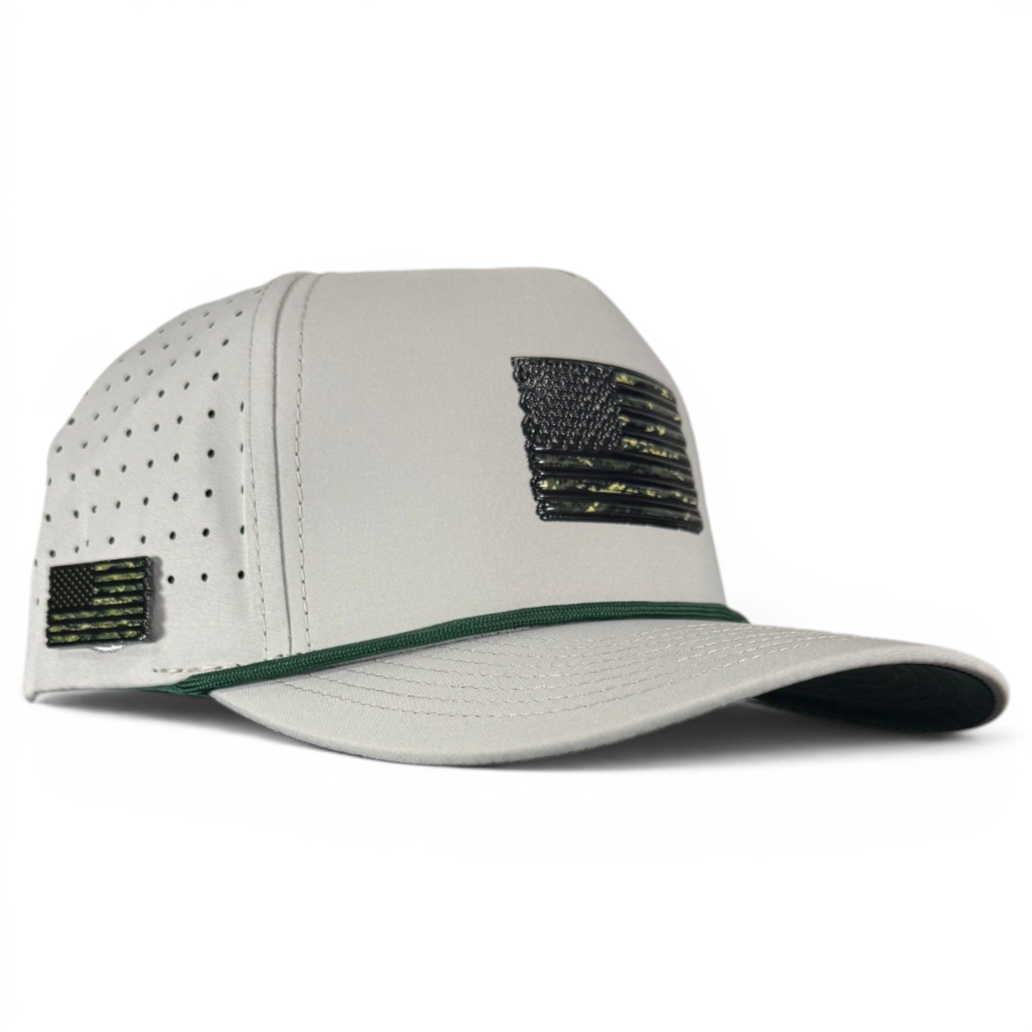 Tactical Golf Hat | Snapback Cap | Built-in Magnetic Ball Marker