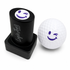 Personalize your game with the Winky Face Golf Ball Stamp—quick-dry ink stamper for easy ball identification. Includes a distinctive purple winking smiley face marking on any golf ball; a fun gift for golfers!.
