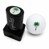 The Palm Tree Golf Ball Stamp features a green palm tree graphic and quick-dry ink, making ball identification easy. This fun golf gift is a unique accessory for marking your ball on the course.