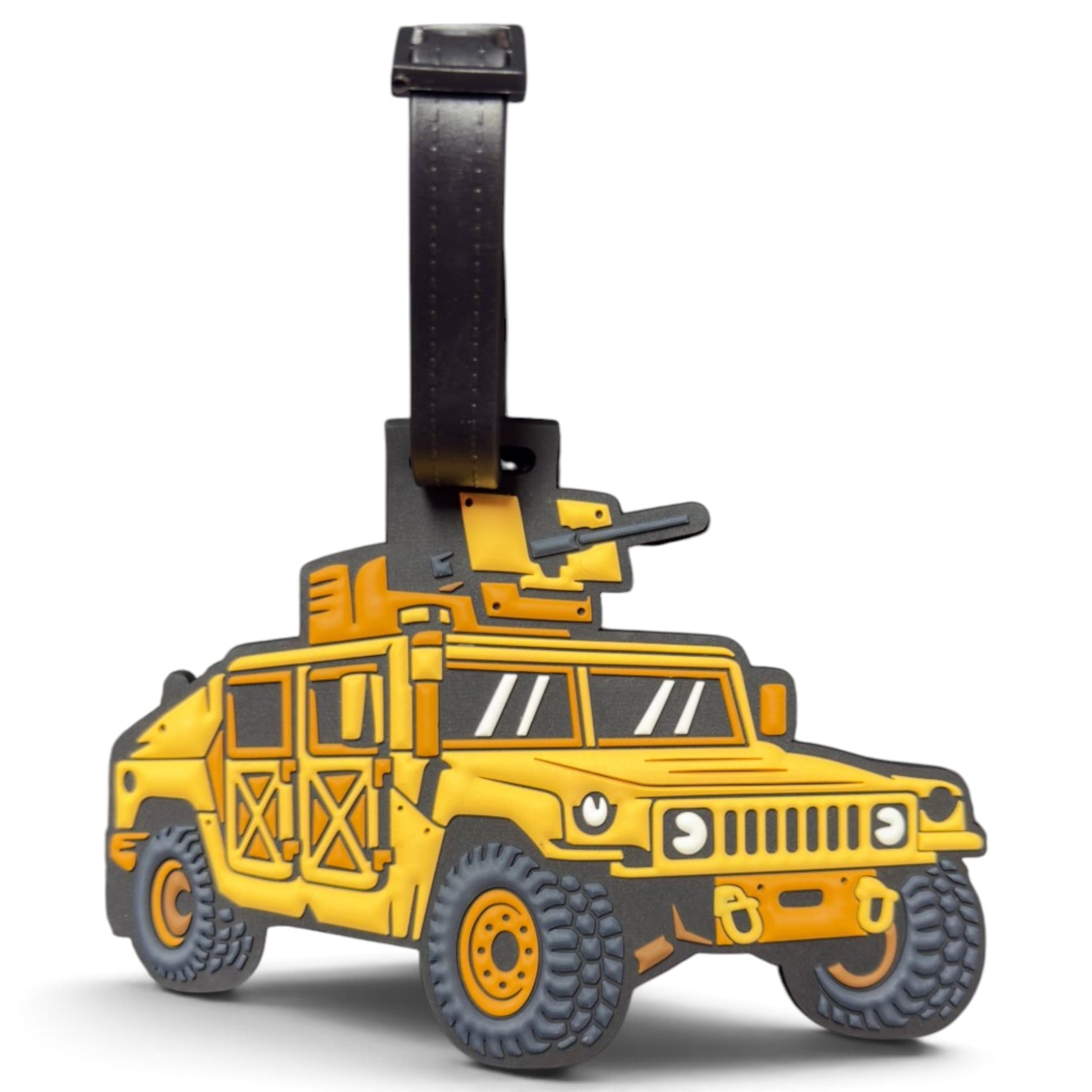 Humvee Clip-On Tag | Multi-Use Bag Tag, Travel Tag, Golf Accessory