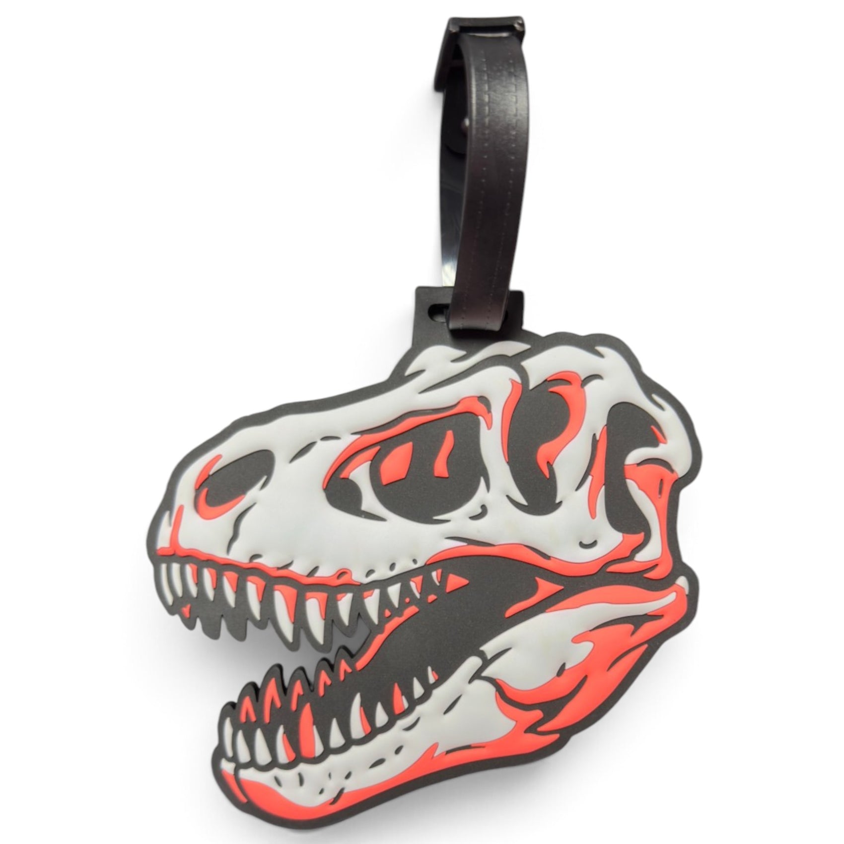 Fossil Clip-On Tag | Multi-Use Bag Tag, Travel Tag, Golf Accessory