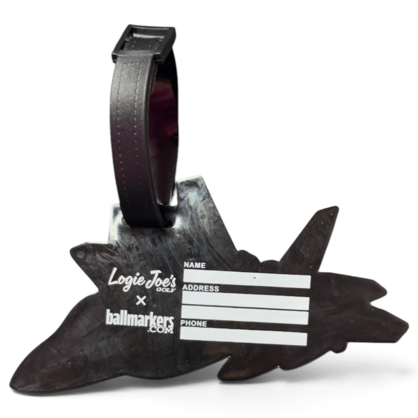 Jet Clip-On Tag | Multi-Use Bag Tag, Travel Tag, Golf Accessory