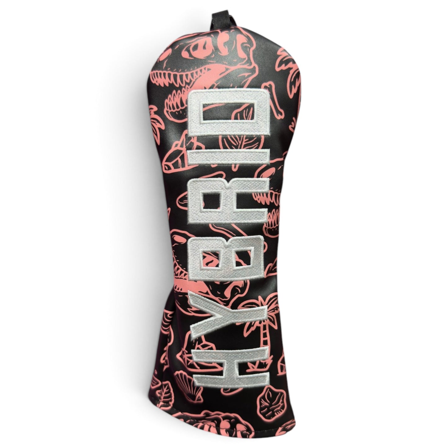 Fossil Fairways Hybrid Headcover – Premium Faux Leather Hybrid Cover – Elastic Fit – Embroidered Letters