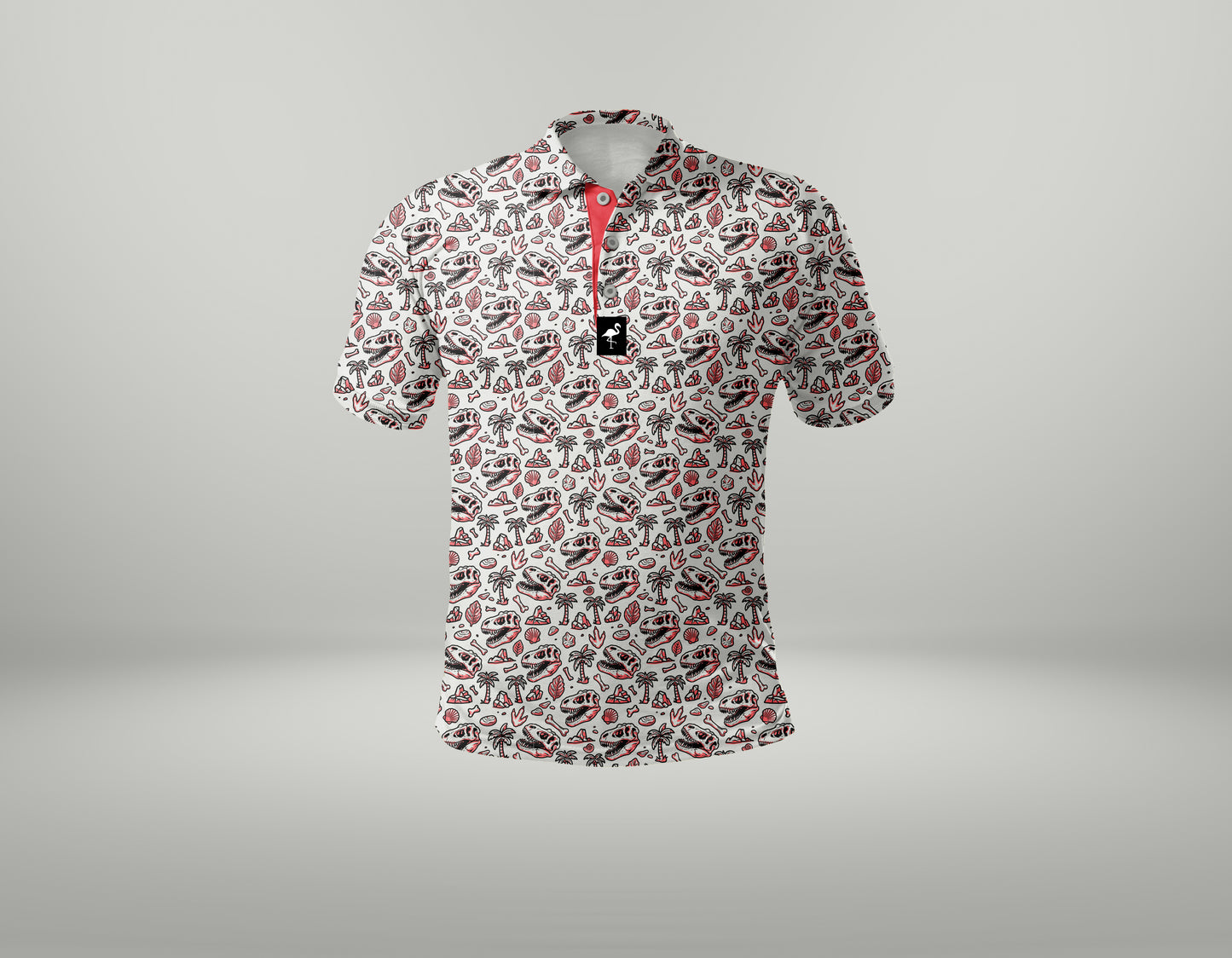 Kids Fossil Fairway Golf Polo | Performance Stretch Golf Shirt | Moisture-Wicking Athletic Polo