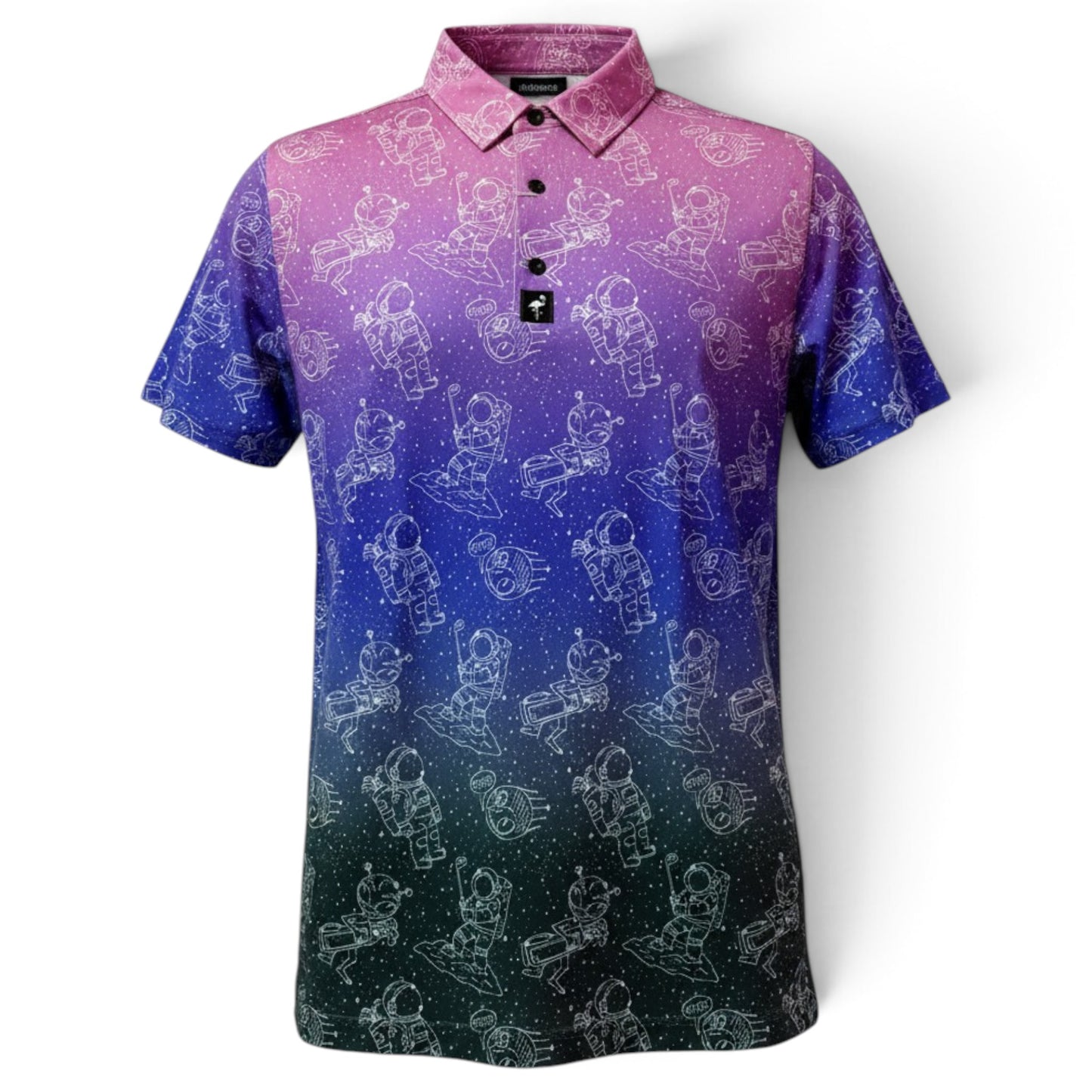 Men's Constellation Golf Polo | Performance Stretch Golf Shirt | Moisture-Wicking Athletic Men's Polo