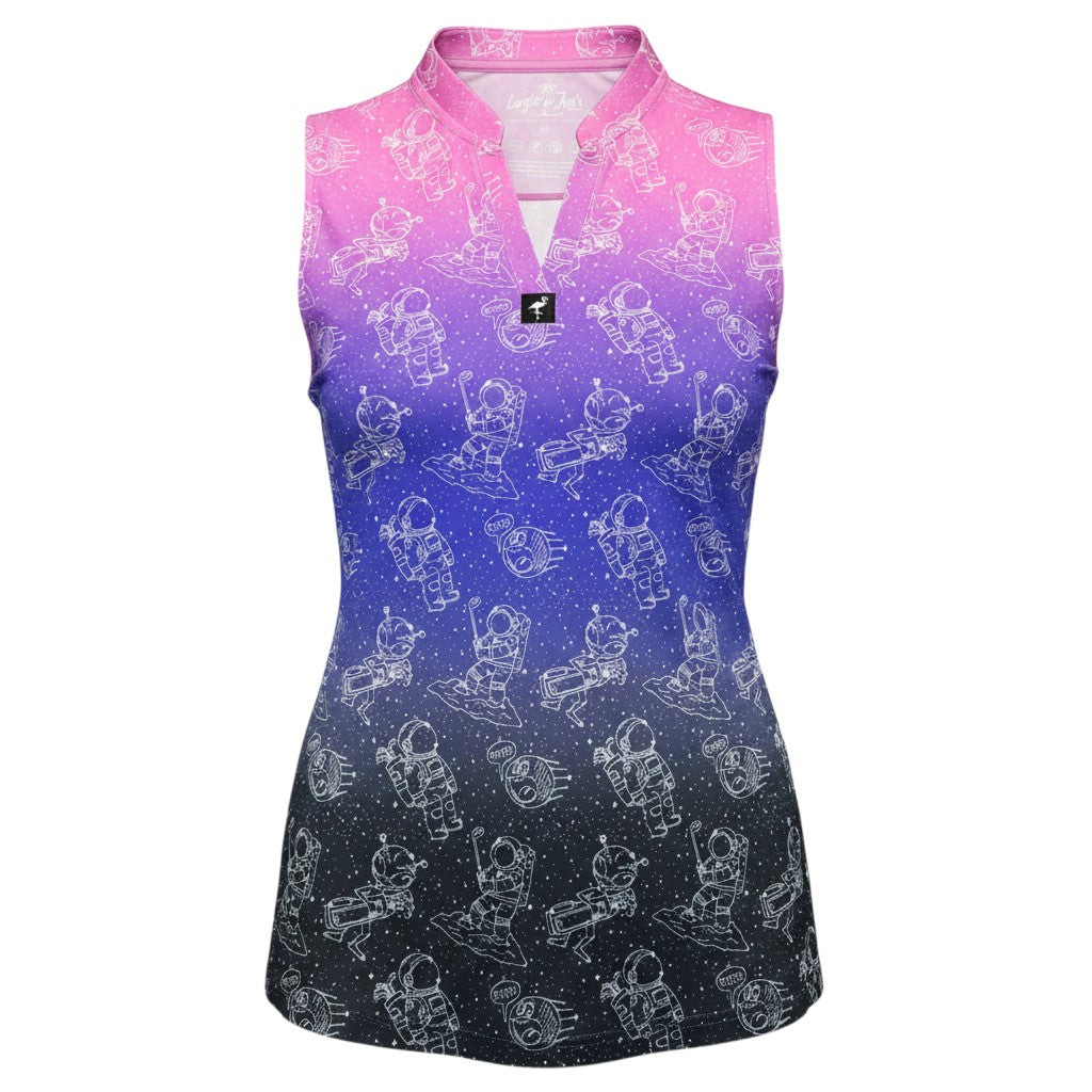 Women's Constellation Sleeveless Golf Polo | Moisture-Wicking Performance Golf Top