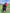 A man in a Missing Milk Golf Hat—an adjustable red snapback cap with a magnetic ball marker holder—is on the golf course in black gear, holding a yellow club and preparing to take a shot under partly cloudy skies.
