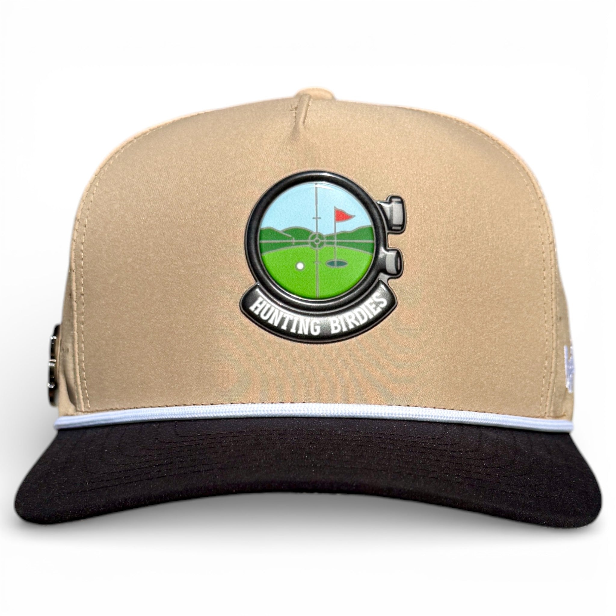 Hunting Birdies Golf Hat | Snapback Cap | Built-in Magnetic Ball