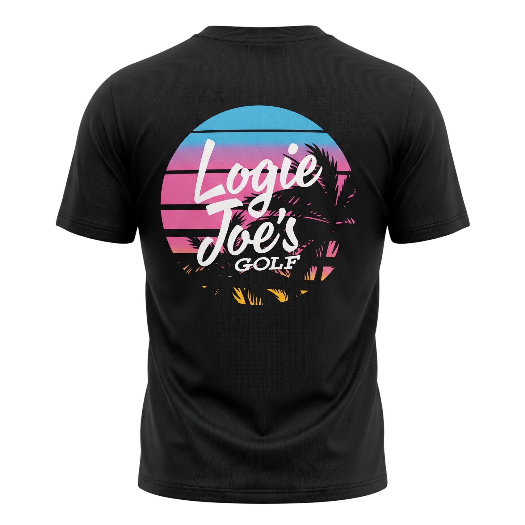 Logie Joe's Sunset | Unisex Graphic T-Shirt | Casual Golf Apparel