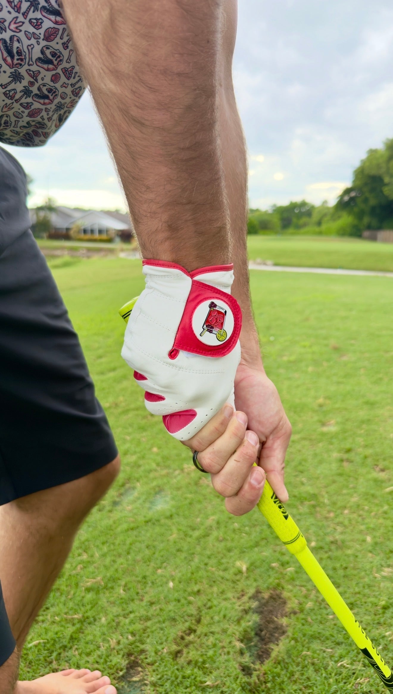Transfusion Cabretta Leather Golf Glove | Premium Golf Glove with Magnetic Ball Marker | Left & Right Hand | Standard & Cadet Sizes