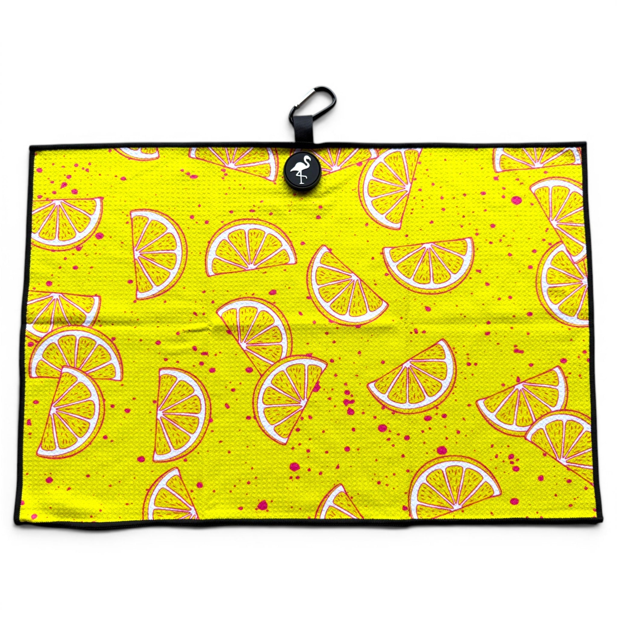 Main Squeeze Golf Towel | 24” x 16” Microfiber Towel | Magnetic