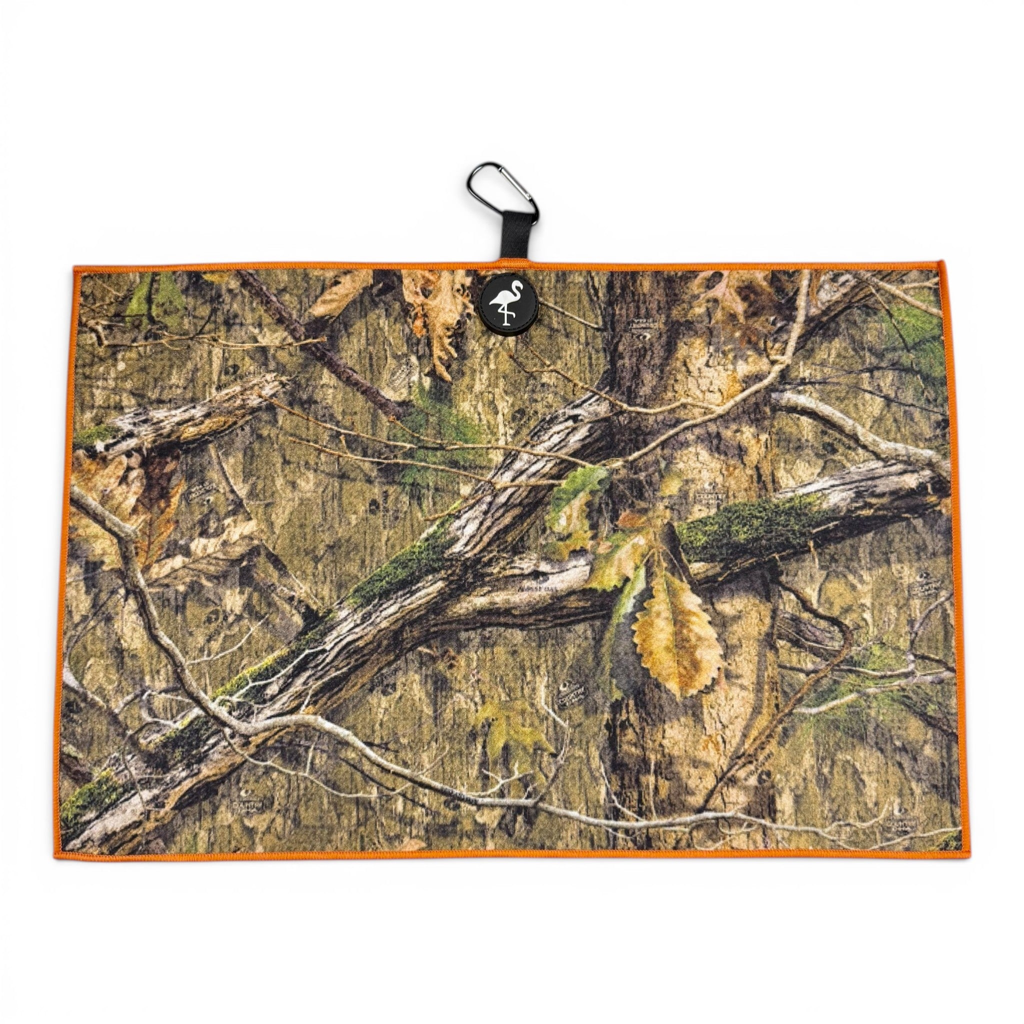 Woodland Camo Golf Towel | Premium Double-Sided Microfiber | Heavy