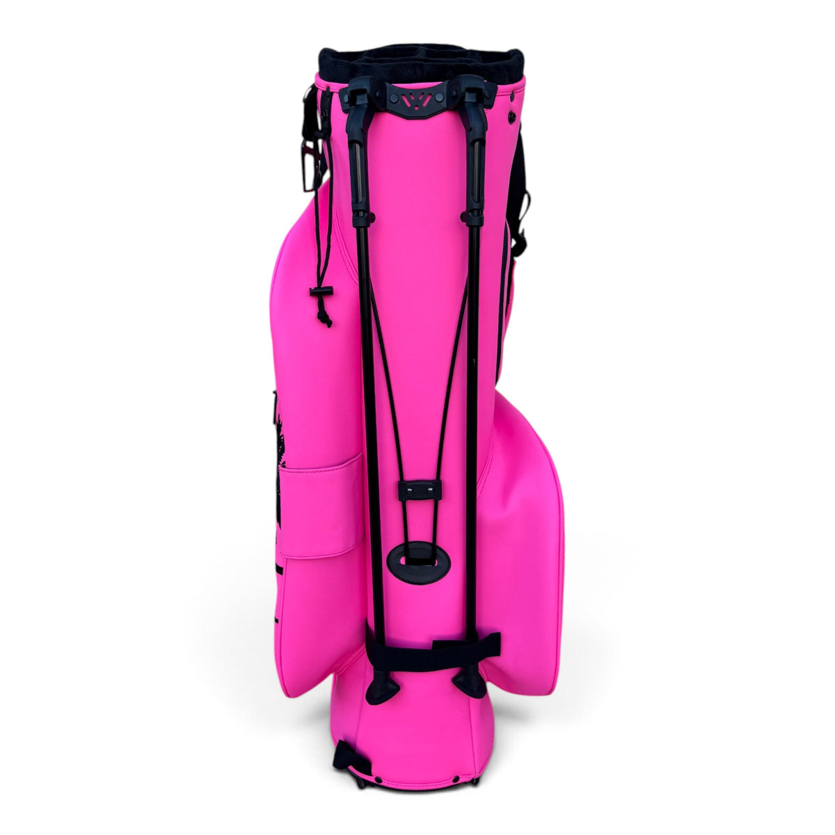 Logie Joe’s Pink Palms 14-Way Golf Stand Bag