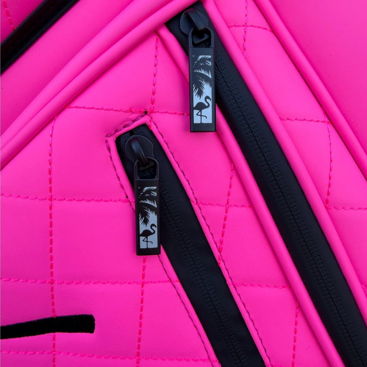 Logie Joe’s Pink Palms 14-Way Golf Stand Bag