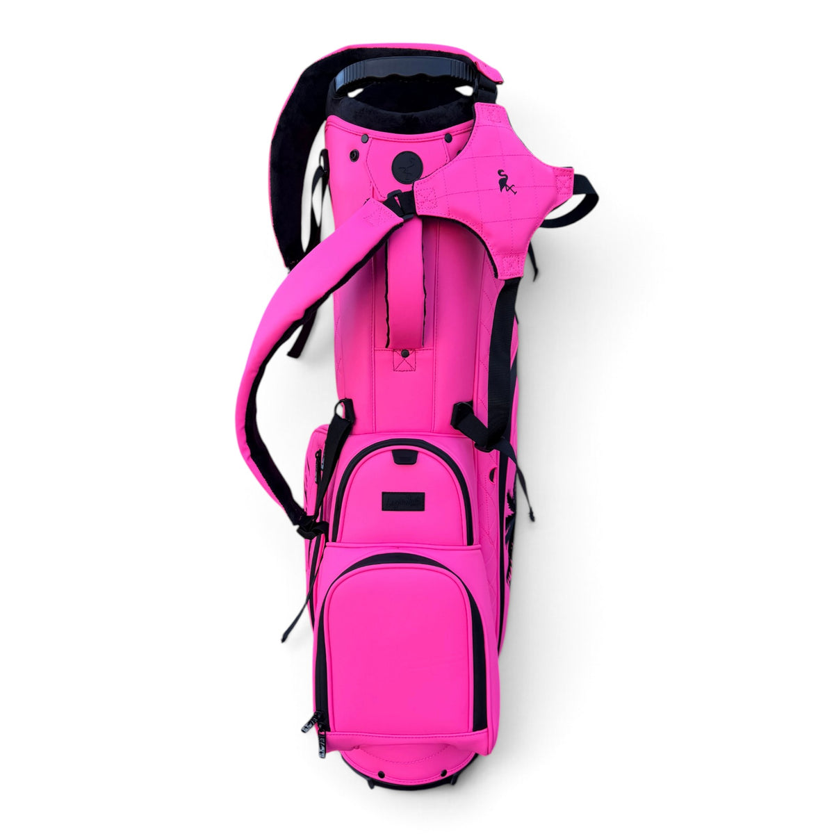 Logie Joe’s Pink Palms 14-Way Golf Stand Bag