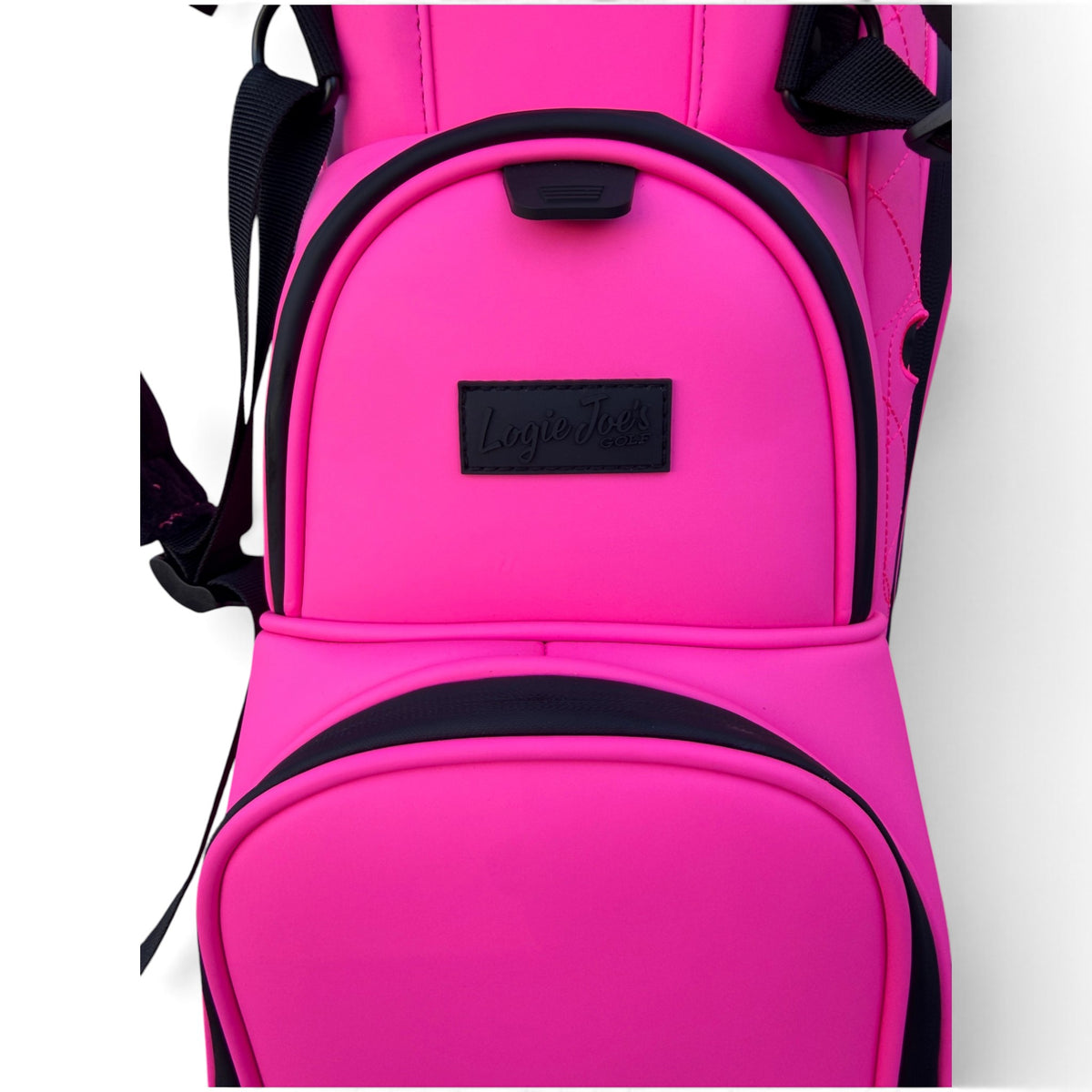Logie Joe’s Pink Palms 14-Way Golf Stand Bag