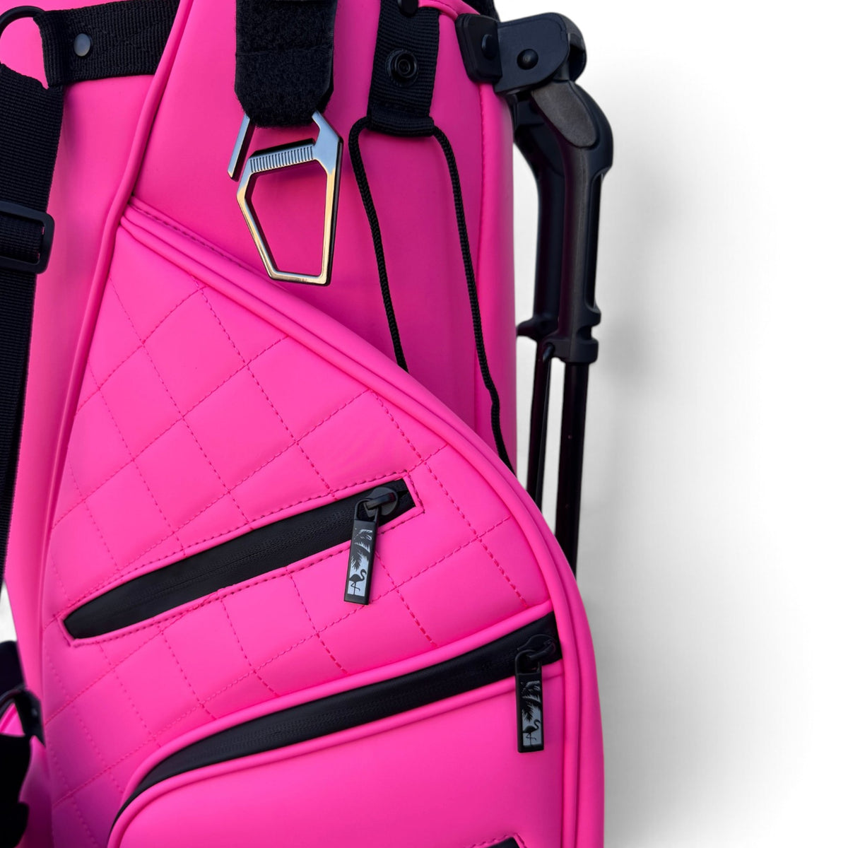 Logie Joe’s Pink Palms 14-Way Golf Stand Bag