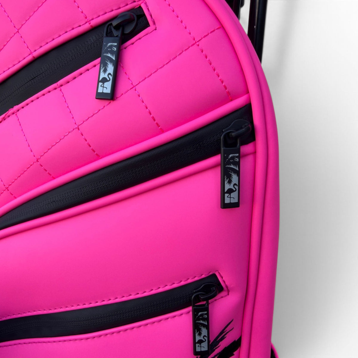 Logie Joe’s Pink Palms 14-Way Golf Stand Bag