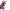 A bright pink golf bag with palm tree prints holds clubs with colorful headcovers. A blue and purple towel hangs from the side, while a 60" Golf Umbrella | Oversized Black & Pink Golf Umbrella offers rain protection. The bag stands on black legs.