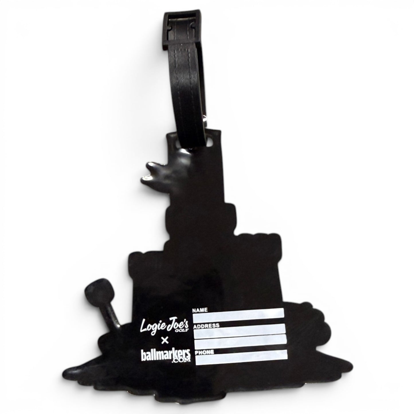 Sand Castle Clip-On Tag | Multi-Use Bag Tag, Travel Tag, Golf Accessory