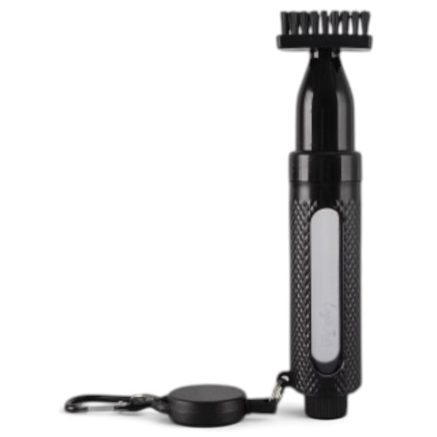 Logie Joe's Club Scrub Brush | Refillable Golf Club Cleaner | Retractable Clip, Strong Bristles & Golf Bag Attachment