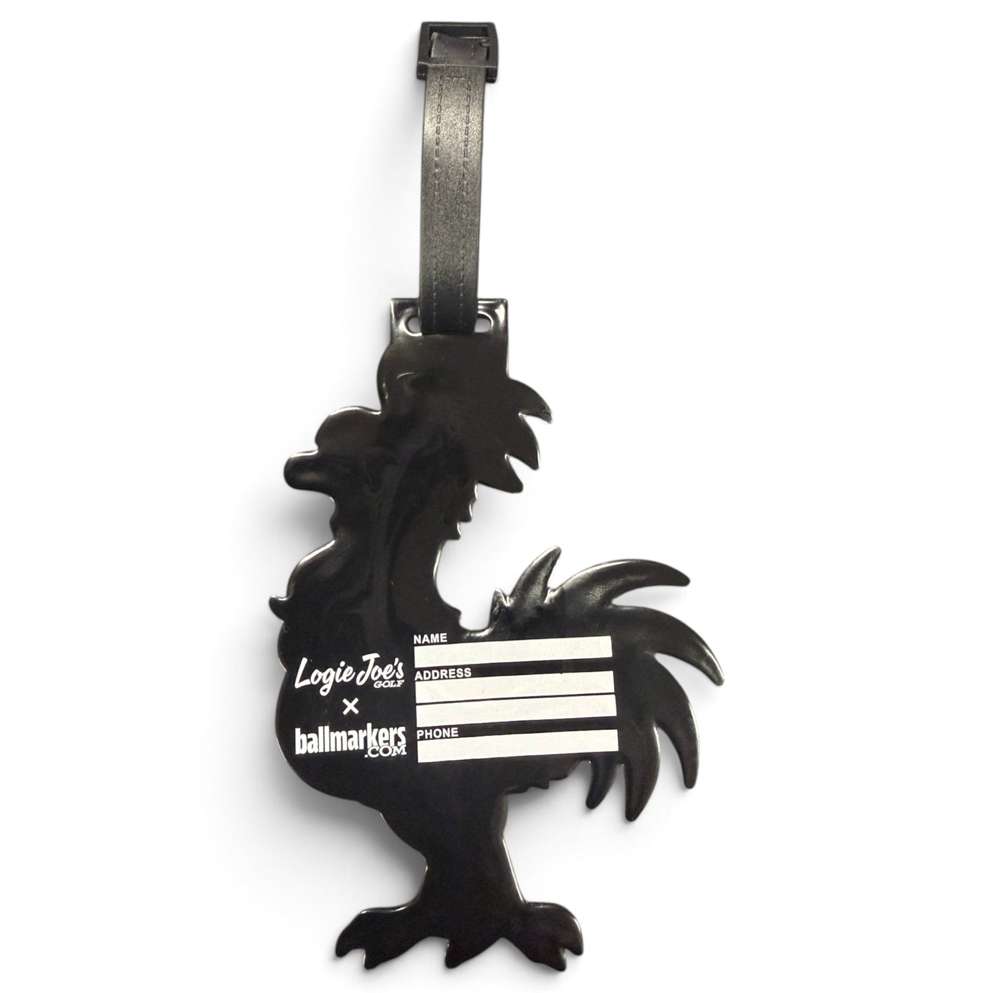 Rooster Clip-On Tag | Multi-Use Bag Tag, Travel Tag, Golf Accessory