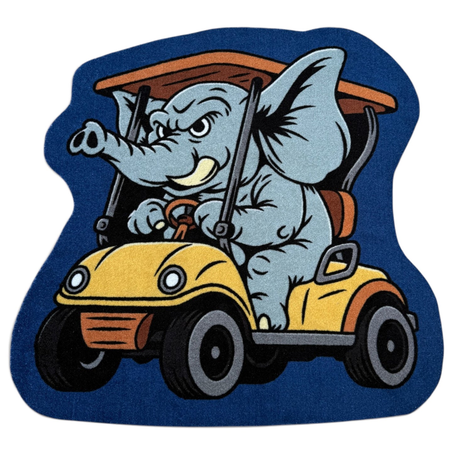 Elephant Rampage | Golf Shop Mat Rug | Golf Accessory