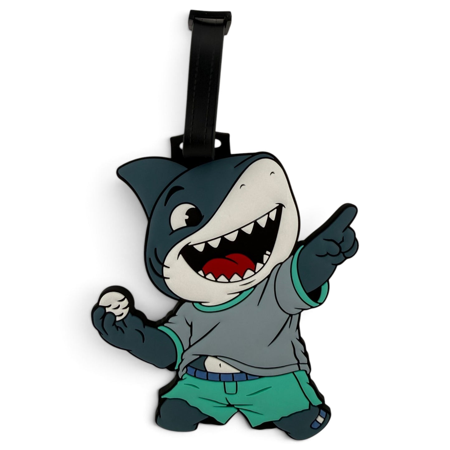 Golf Shark Clip-On Tag | Multi-Use Bag Tag, Travel Tag, Golf Accessory