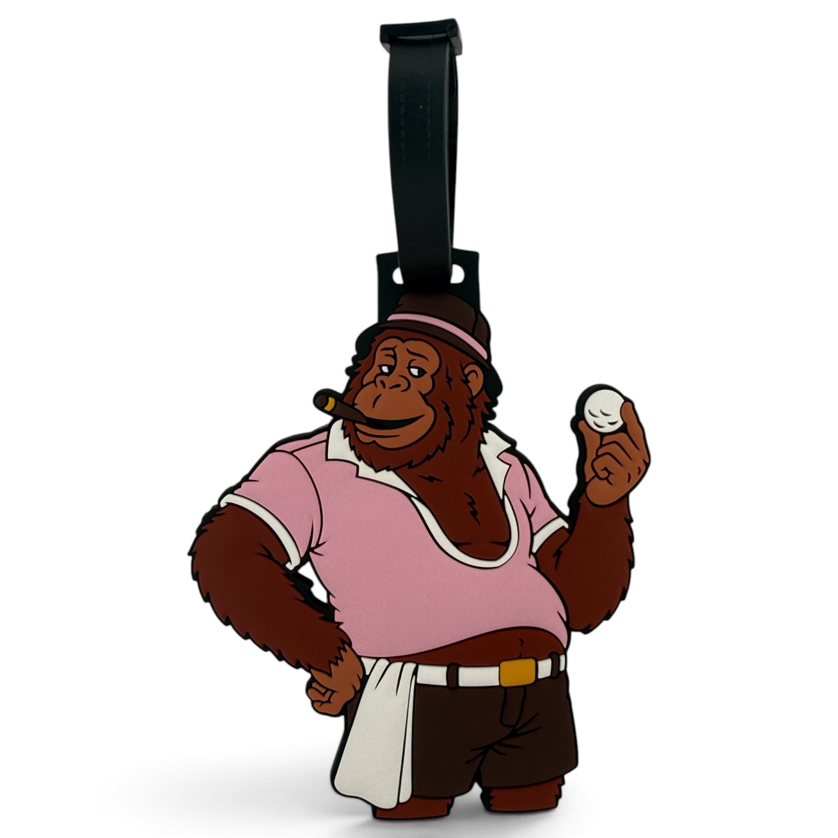 Orangutan Clip-On Tag | Multi-Use Bag Tag, Travel Tag, Golf Accessory