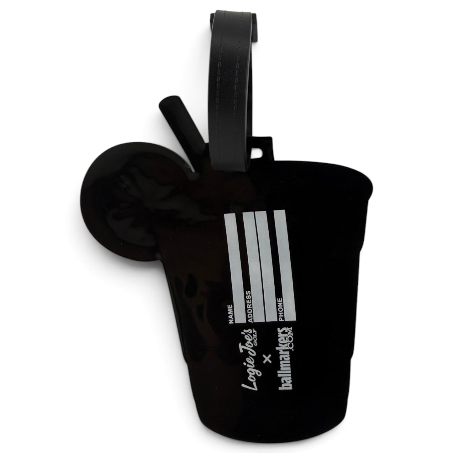 Water Hazard Clip-On Tag | Multi-Use Bag Tag, Travel Tag, Golf Accessory