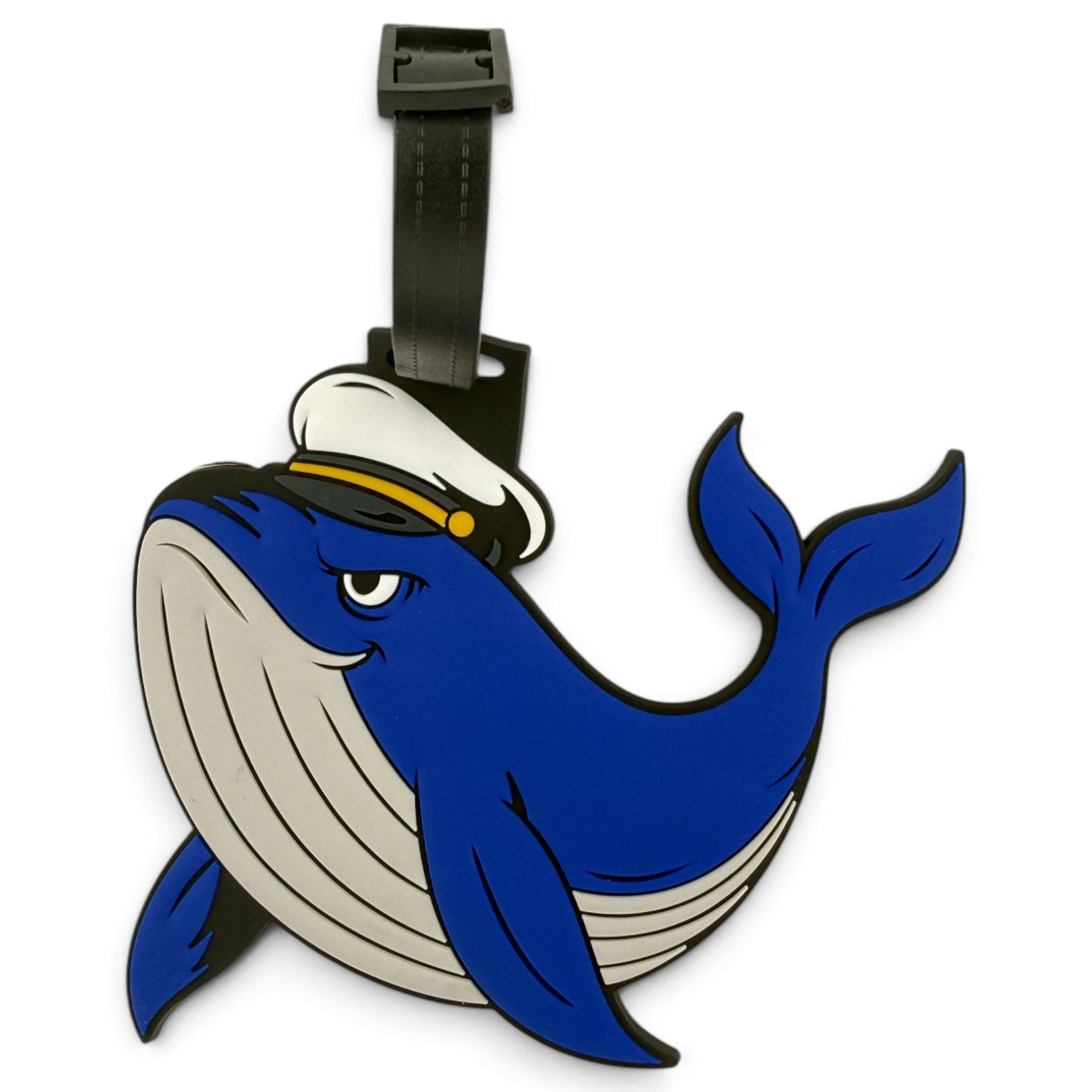 Blue Whale Clip-On Tag | Multi-Use Bag Tag, Travel Tag, Golf Accessory