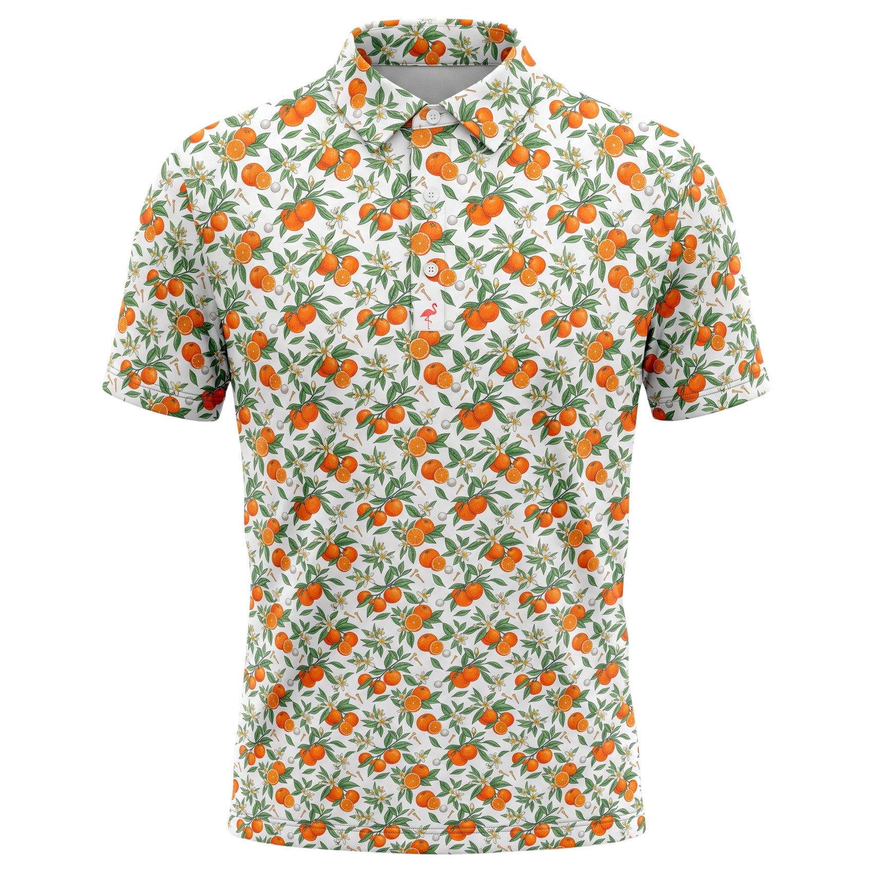 Citrus Grove Golf Polo | Performance Stretch Golf Shirt | Moisture-Wicking Athletic Polo