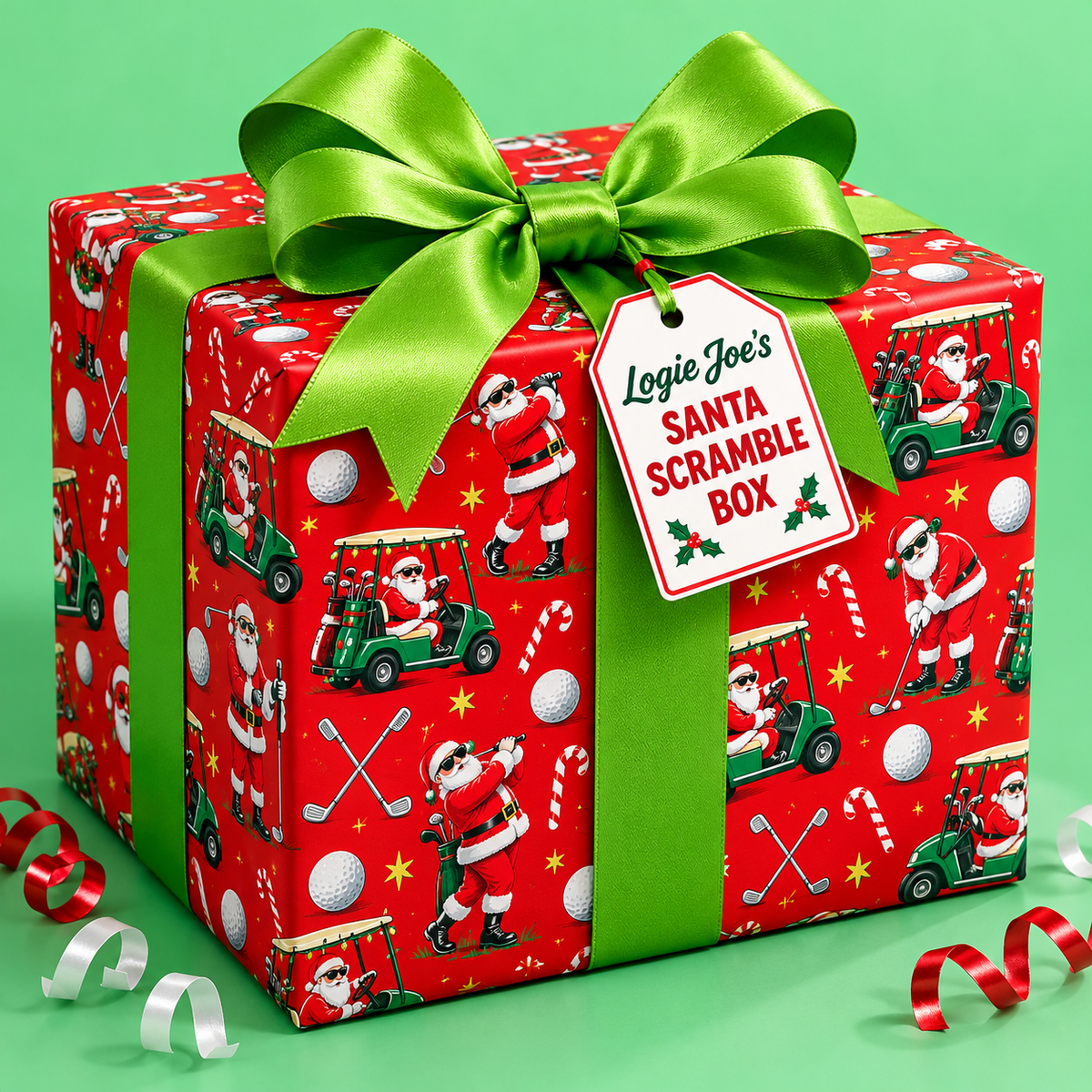 Logie Joe’s Santa Scramble Box | Holiday Mystery Golf Box