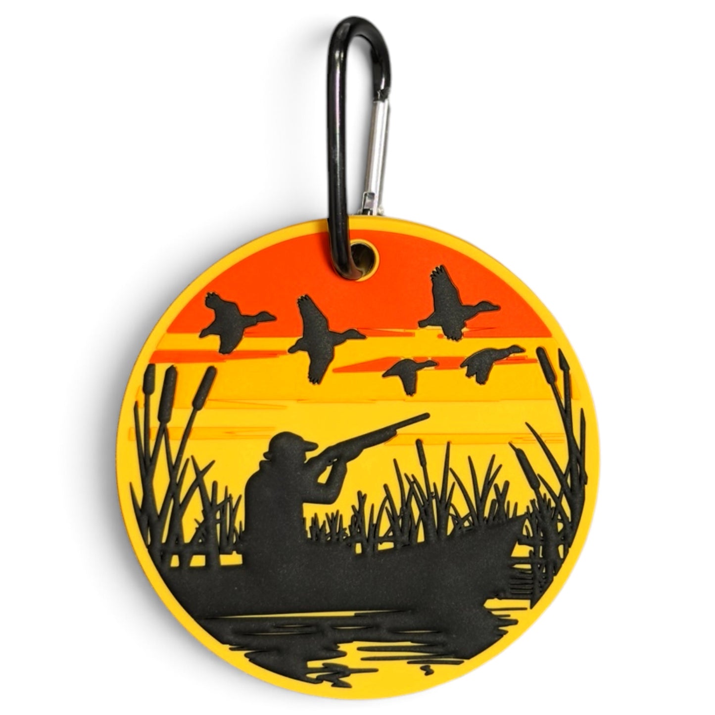 Duck Hunter 2.0 Golf Putting Disk | Indoor Practice Marker | Portable Golf Training Aid