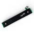 The Black/Green Magnetic Golf Cart Strap Sleeve is a neoprene rubber glove holder with dual accessory magnets, a carabiner bag attachment, and measures 18.5 x 3.5 in—ideal for adding a fun and functional touch to your golf bag.