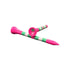 The Pink Green Stripe Premium Wooden Golf Tees (2 3/4", 45 pack) feature durable painted wood with unique striped designs—ideal for those seeking standout golf accessories.