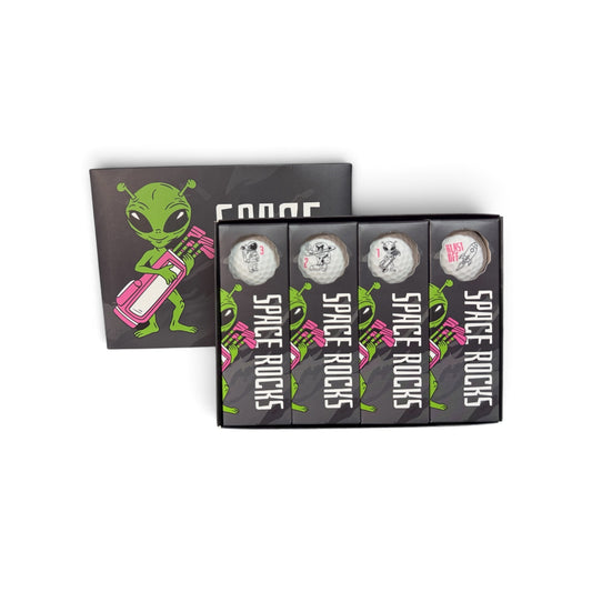 Space Rocks Distance Series Golf Balls | 2-Piece Surlyn Golf Balls | 12-Pack