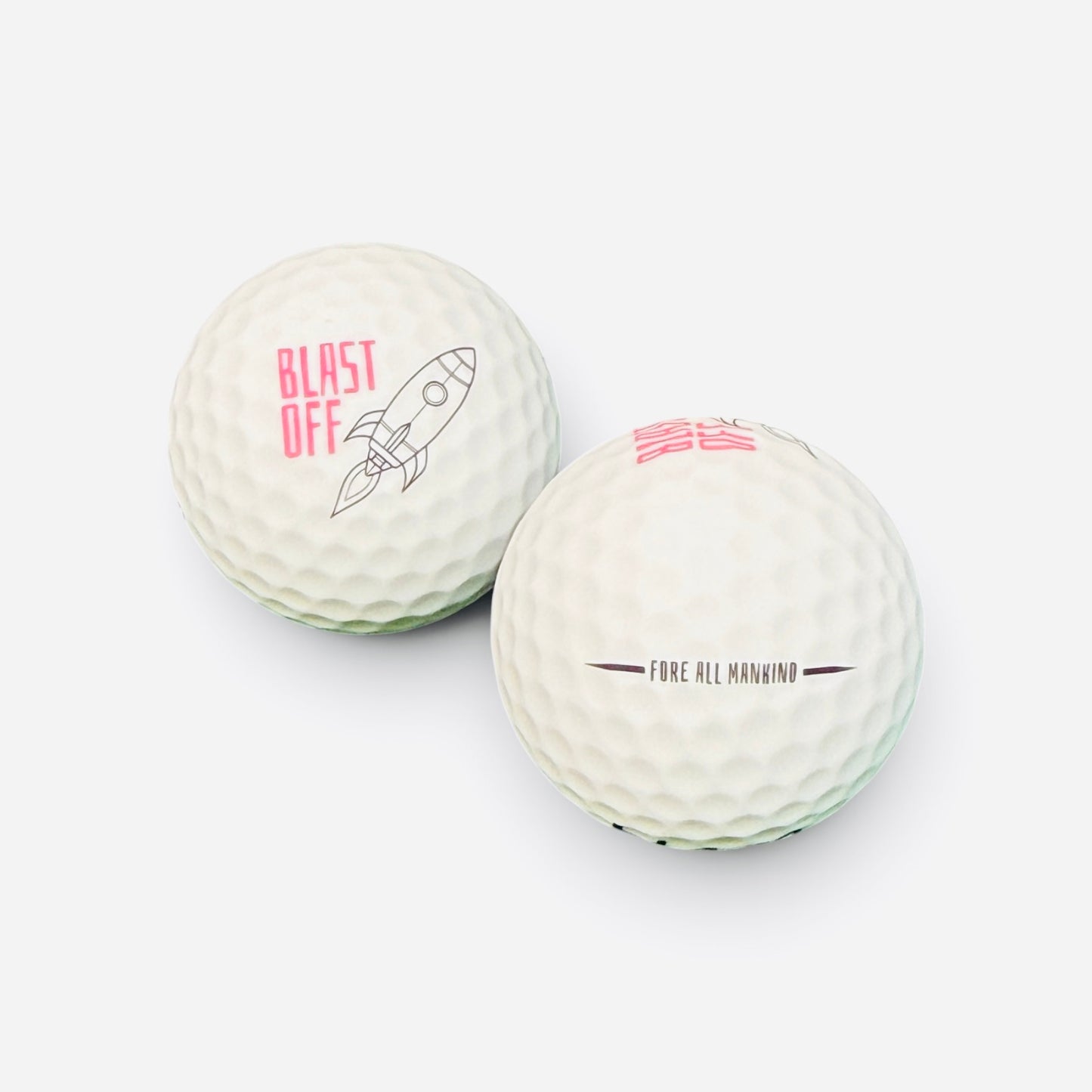 Space Rocks Distance Series Golf Balls | 2-Piece Surlyn Golf Balls | 12-Pack
