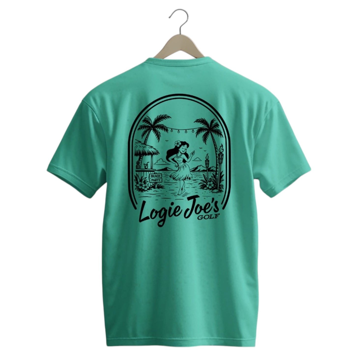 Hula Girl | Unisex Graphic T-Shirt | Casual Golf Apparel