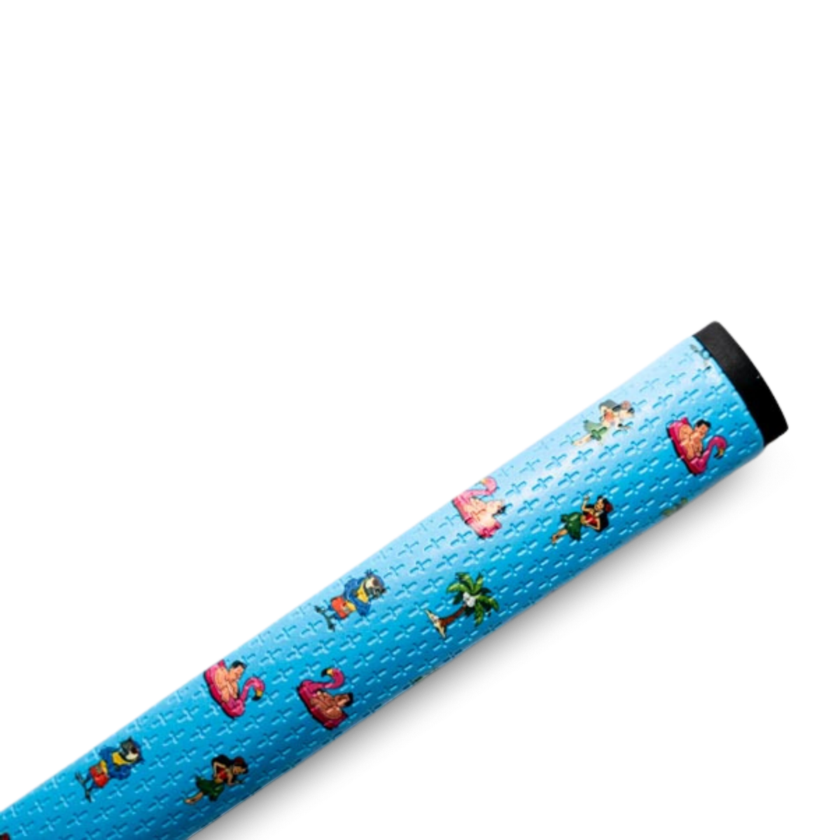 Beach Party Putter Grip | Midsize | Premium PU Material | Stable Feel | Golf | Palm Hula Parrot