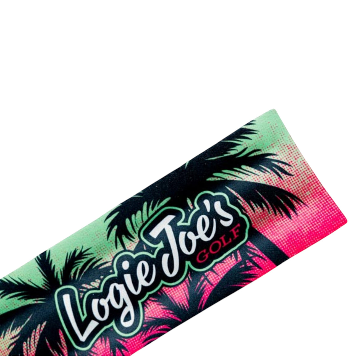 Neon Palms Slap Koozie | Neoprene Beverage Can Insulator | Snap n Wrap | Fits 12oz Cans