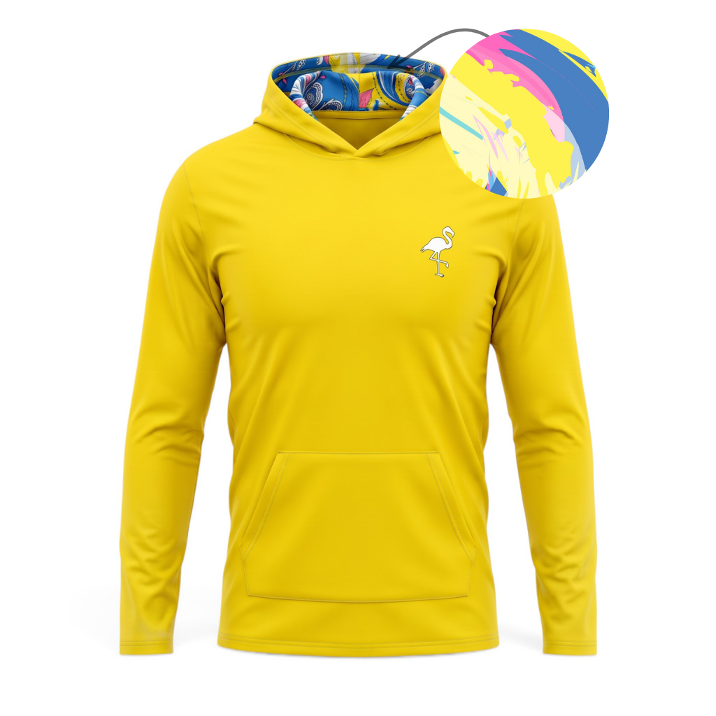 Banana Strokes Performance Hoodie | Lightweight Unisex Moisture-Wicking Athletic Hoodie