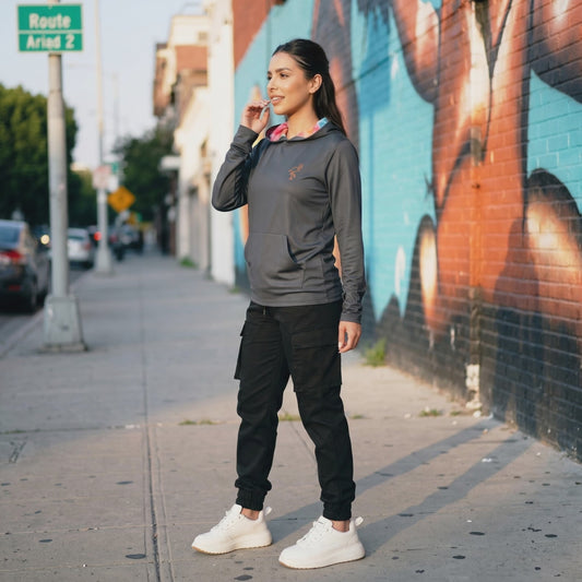 Thermal Topographic Performance Hoodie | Lightweight Unisex Moisture-Wicking Athletic Hoodie