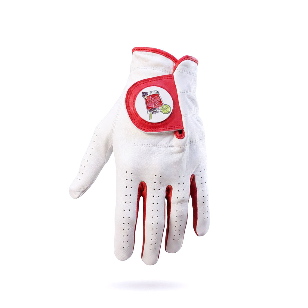 Transfusion Cabretta Leather Golf Glove | Premium Golf Glove with Magnetic Ball Marker | Left & Right Hand | Standard & Cadet Sizes